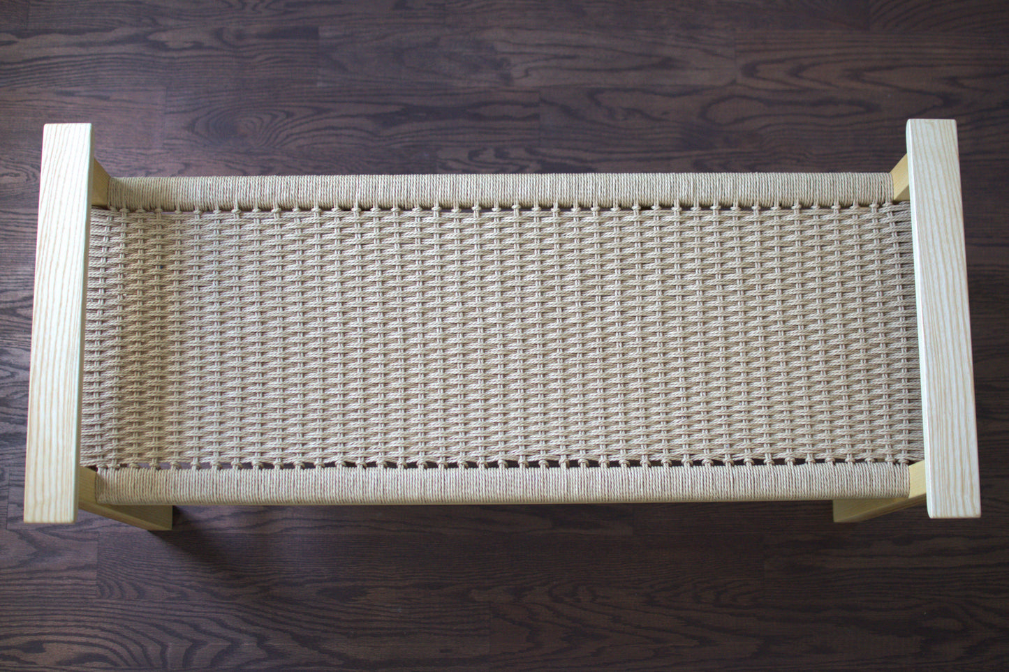 Danish Cord Woven Bench