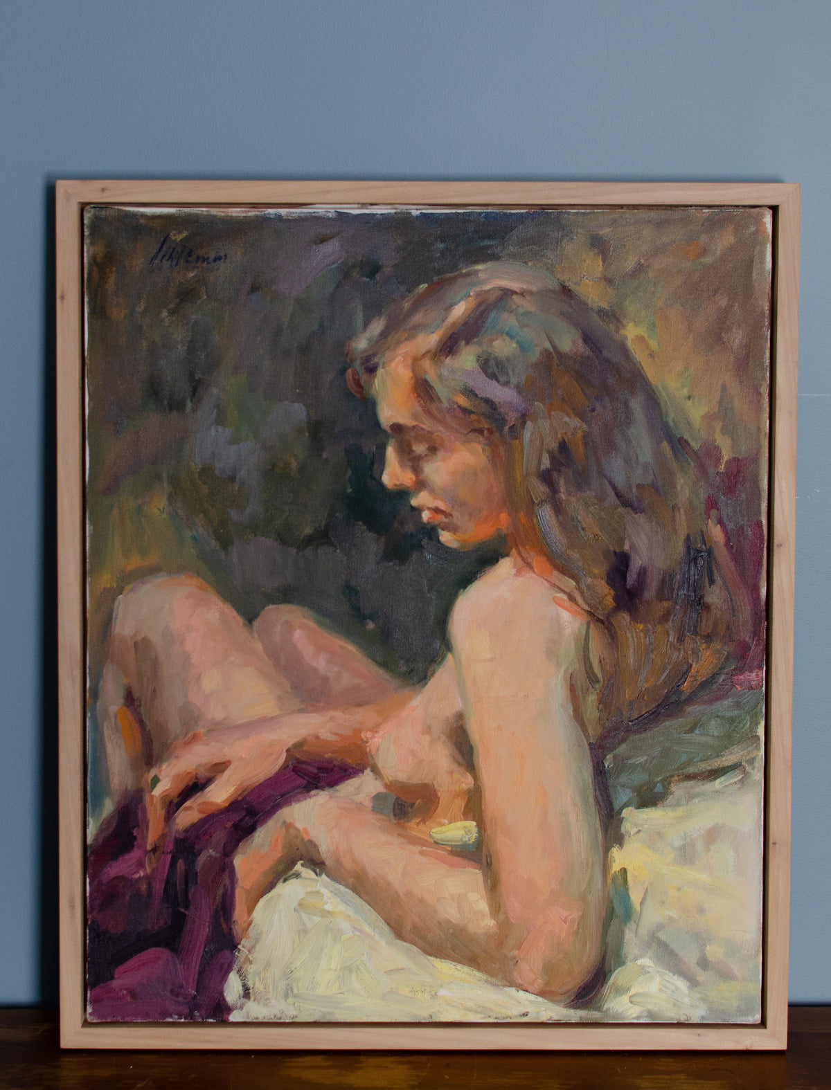 Elm Floating Canvas Frame