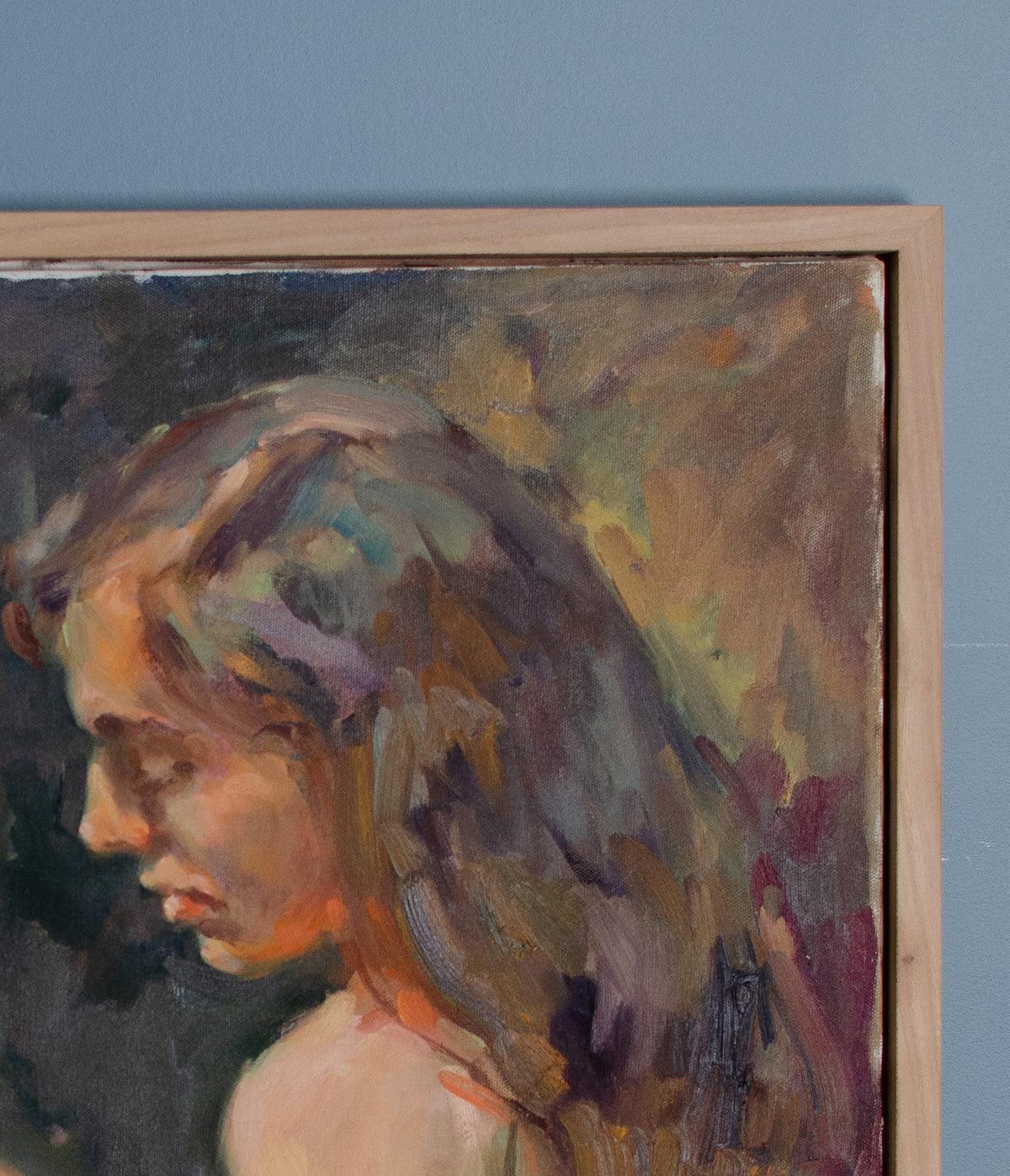 Elm Floating Canvas Frame