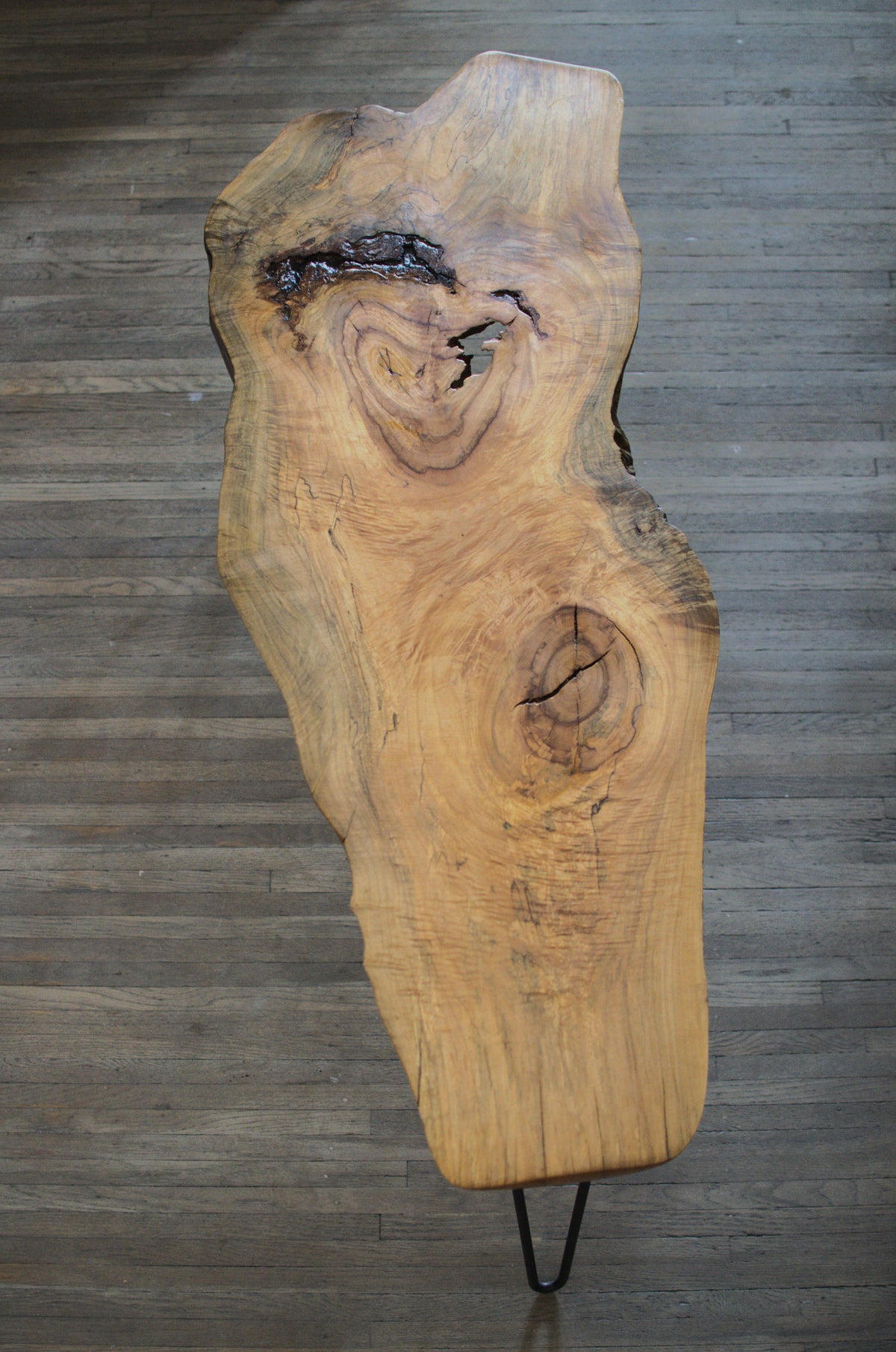 Spalted Maple Live Edge Coffee Table