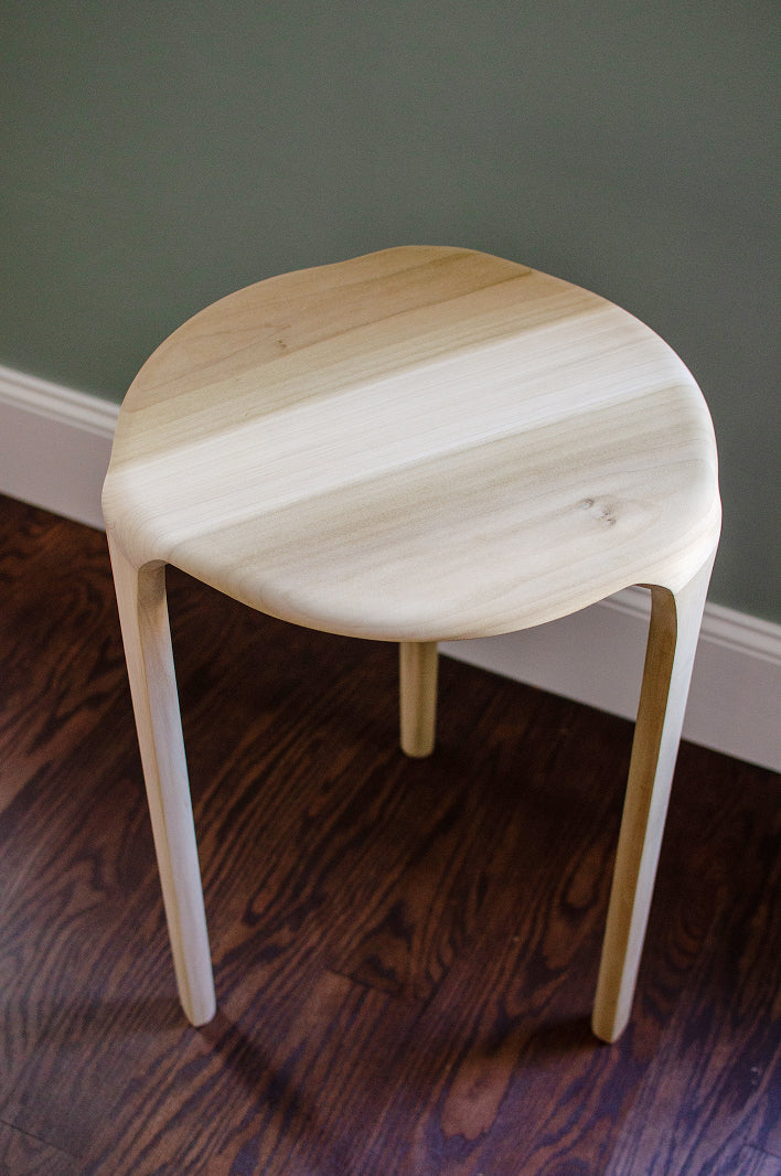 Sculpted Side Table